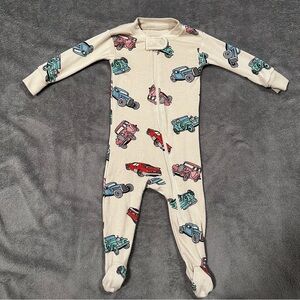 Vaenait Baby Boy Pajamas - Modal Polyester Blend - Cars Print - 0-3months
